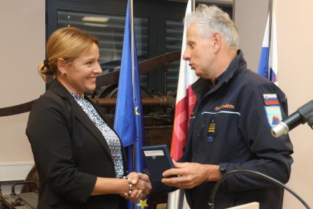 RAZŠIRJENA SEJA ŠTABA CIVILNE ZAŠČITE ZA NOTRANJSKO 35 FOTO LJUBO VUKELIČ